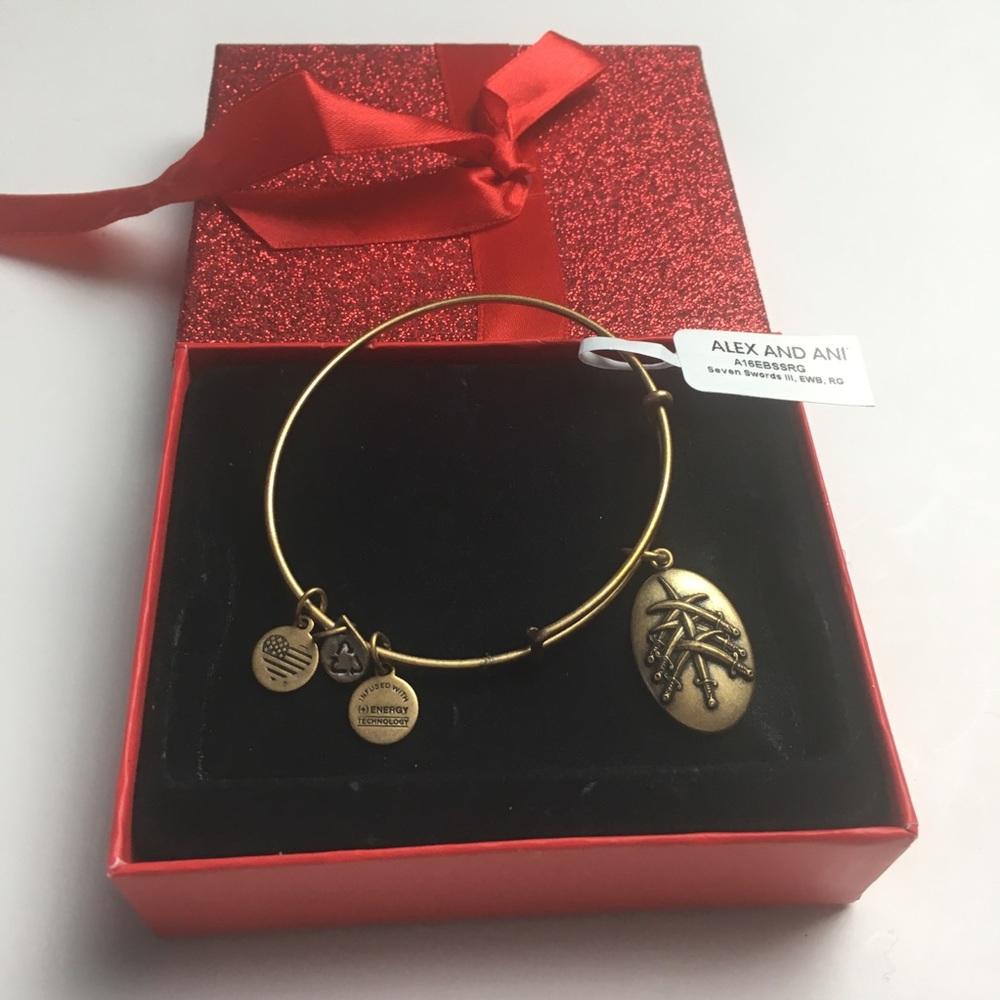 Alex and Ani Seven Swords Bracelet- NWT